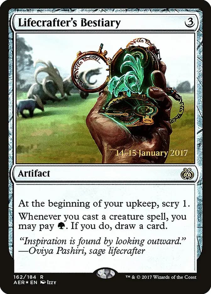 Card image of Lifecrafter's Bestiary
