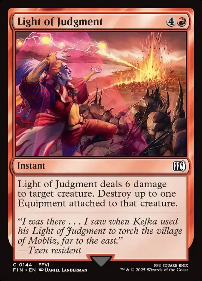 Card image of Light of Judgment