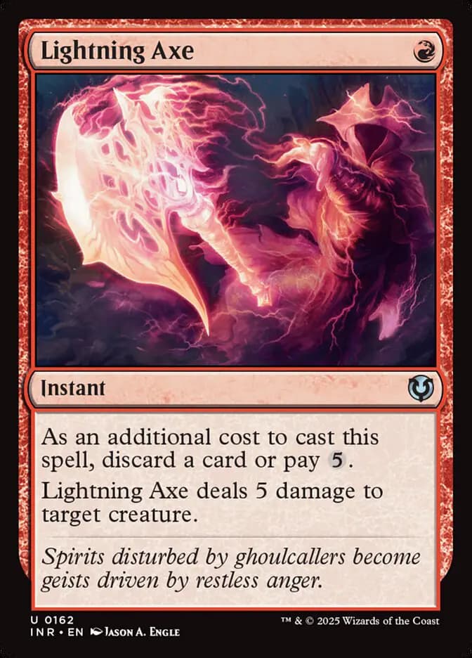 Card image of Lightning Axe