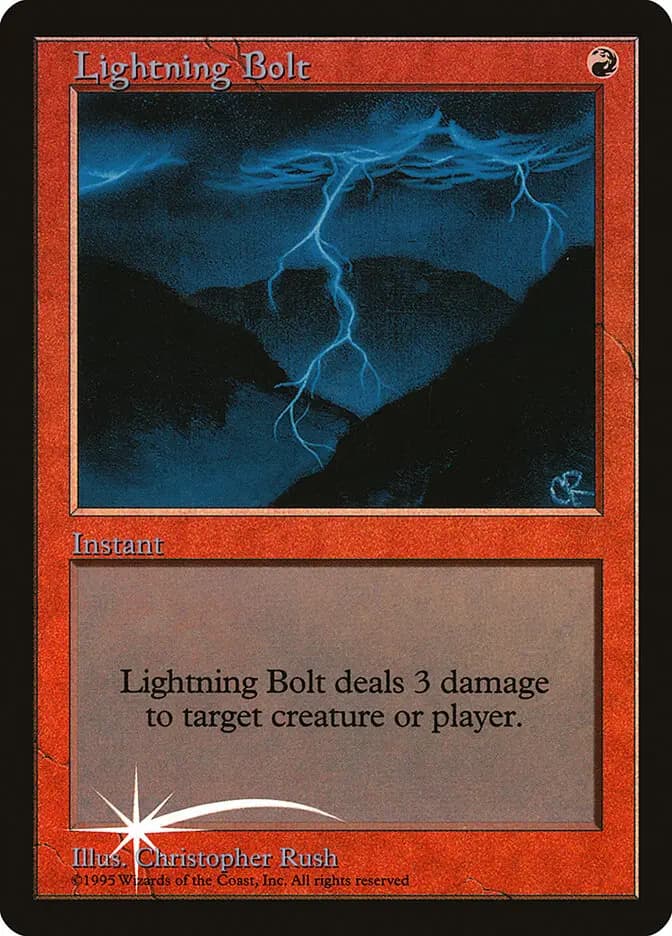 Card image of Lightning Bolt