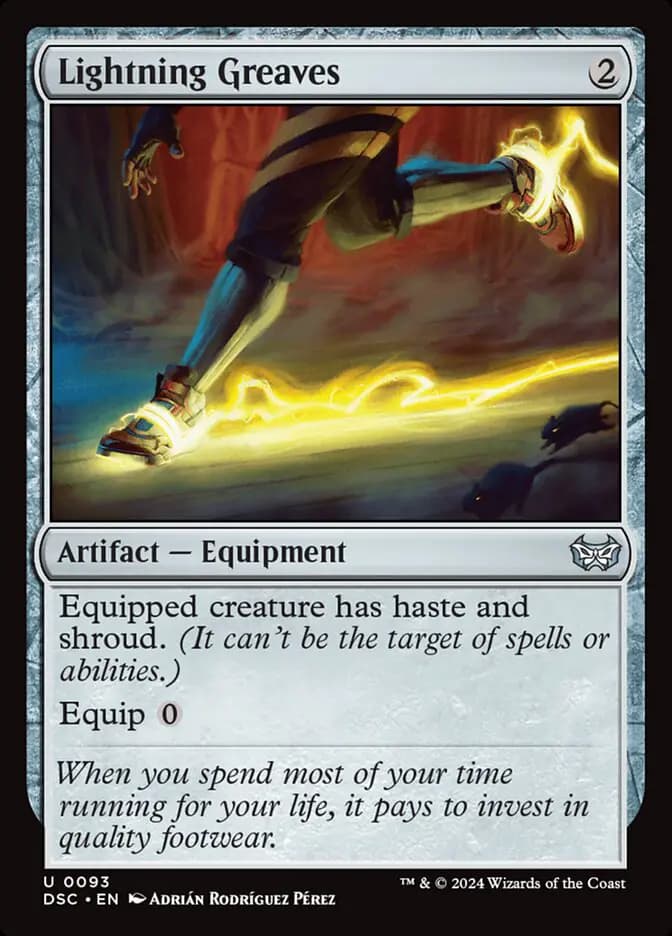 Card image of Lightning Greaves