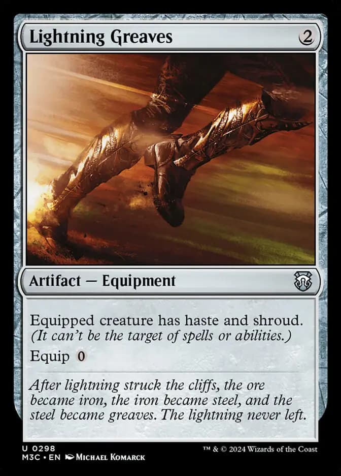 Card image of Lightning Greaves