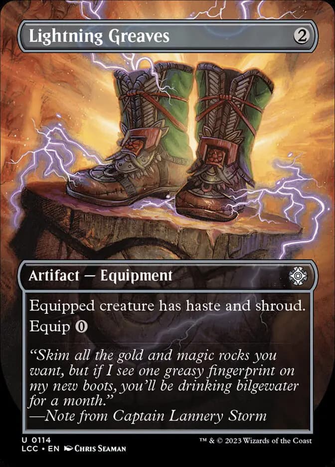 Card image of Lightning Greaves