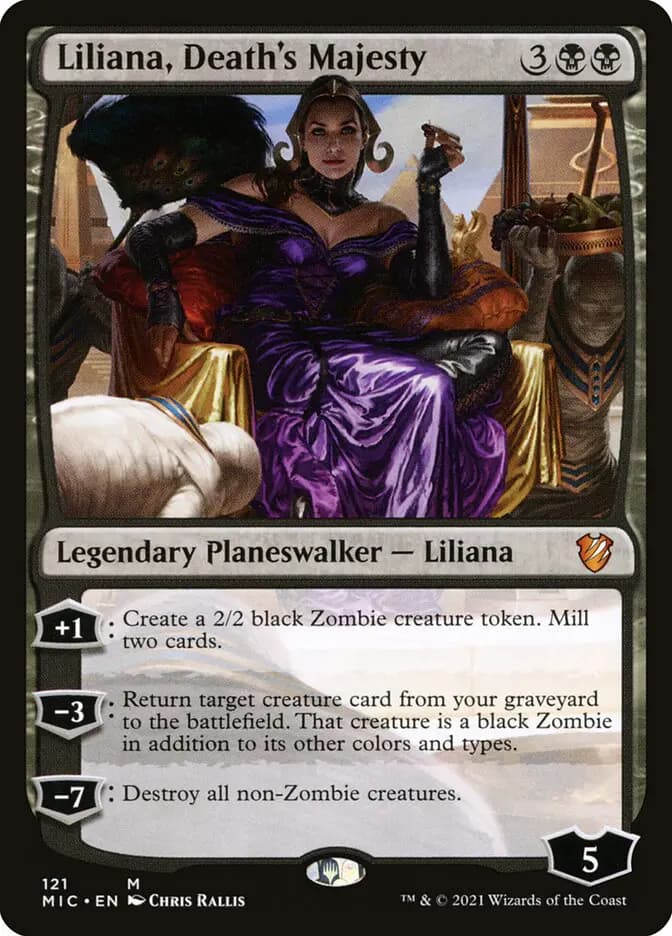 Card image of Liliana, Death's Majesty