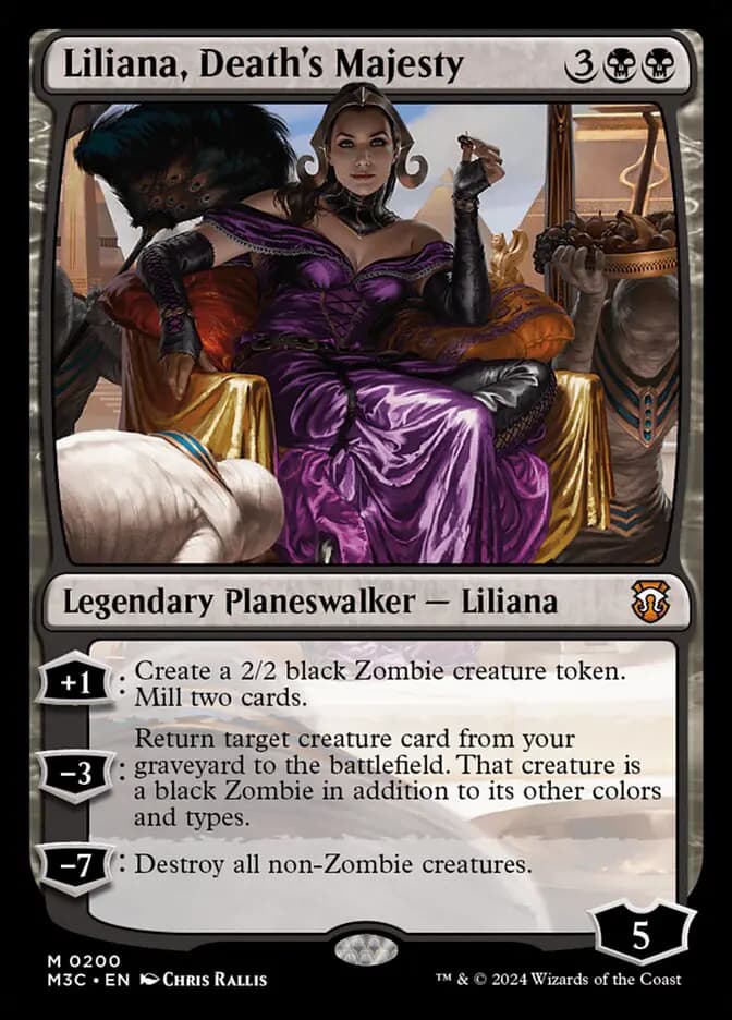 Card image of Liliana, Death's Majesty