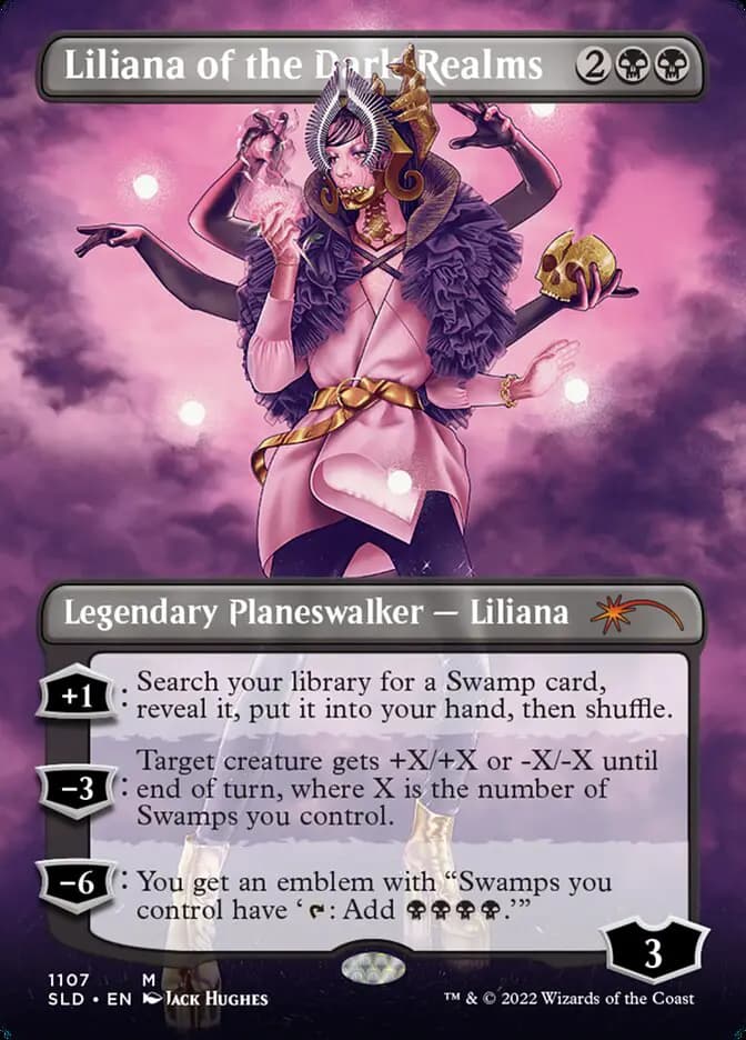 Card image of Liliana of the Dark Realms