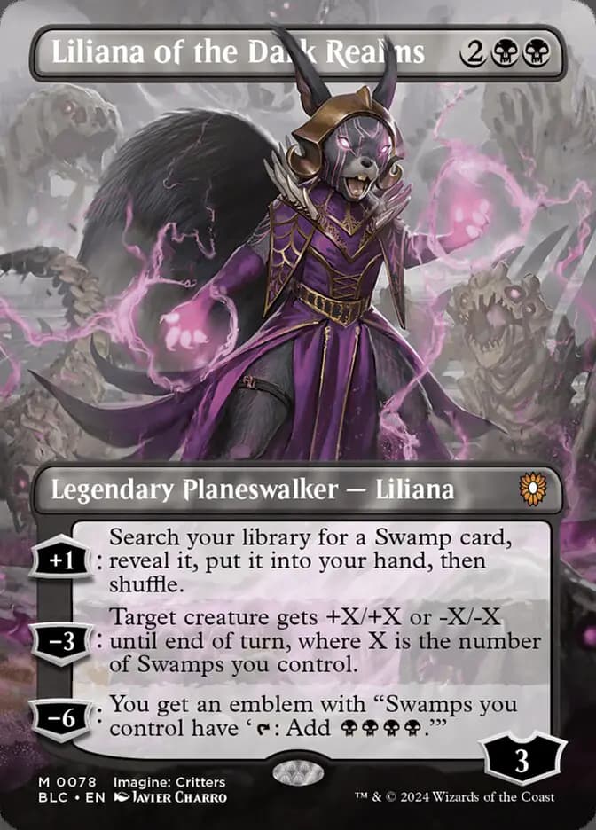 Card image of Liliana of the Dark Realms