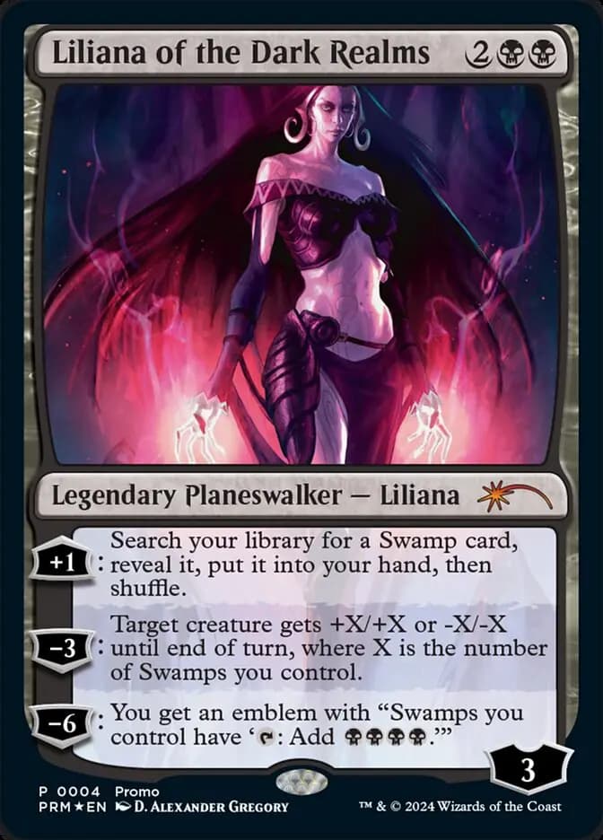 Card image of Liliana of the Dark Realms