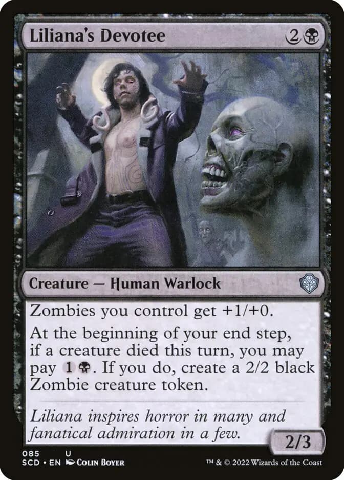 Card image of Liliana's Devotee