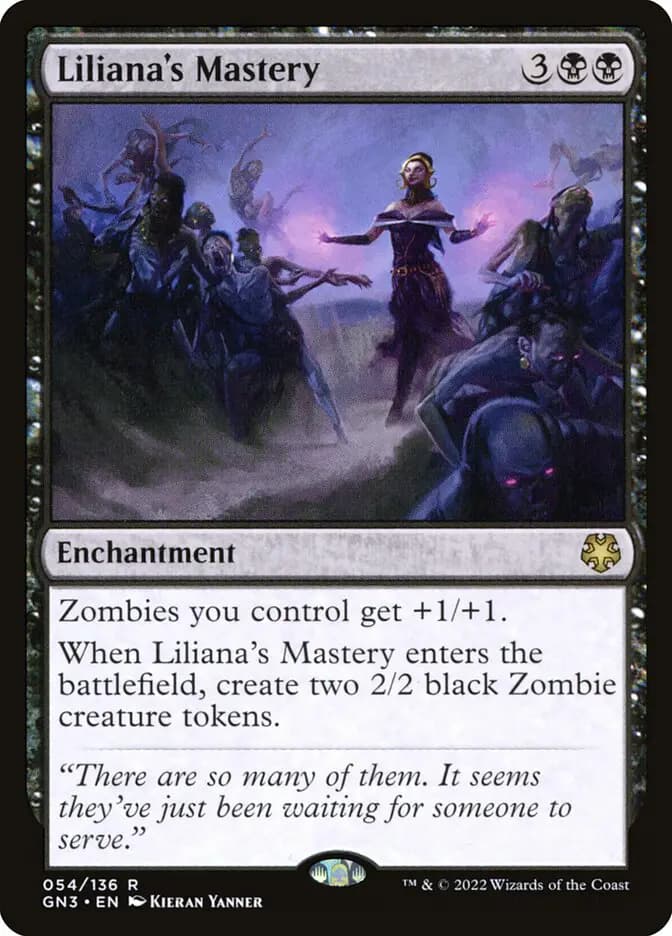 Card image of Liliana's Mastery