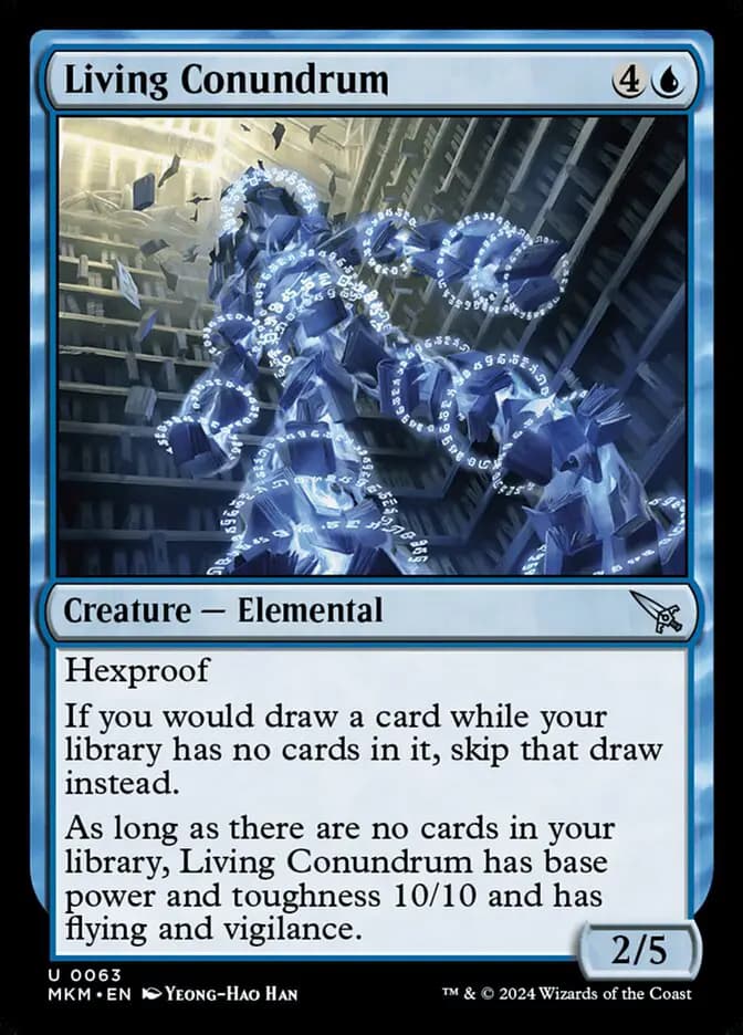 Card image of Living Conundrum