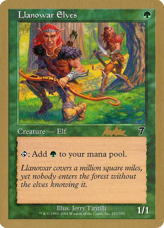 Card image of Llanowar Elves