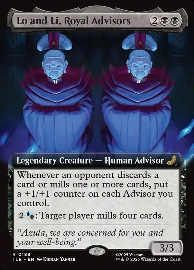 Card image of Lo and Li, Royal Advisors