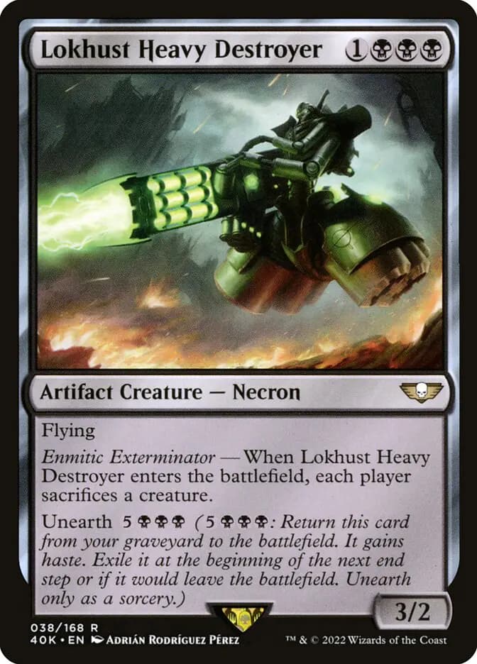 Card image of Lokhust Heavy Destroyer