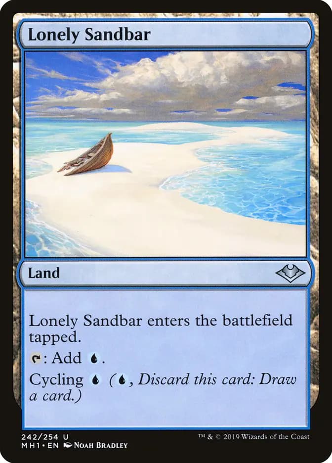 Card image of Lonely Sandbar