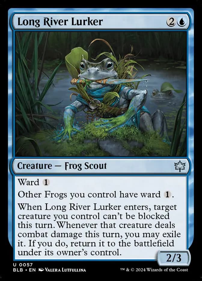 Card image of Long River Lurker