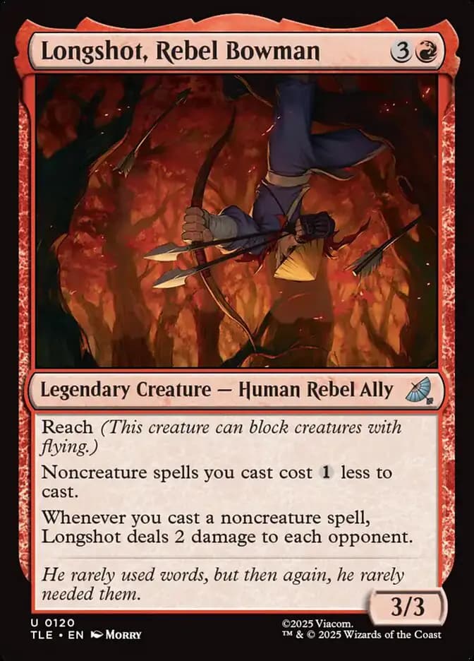 Card image of Longshot, Rebel Bowman