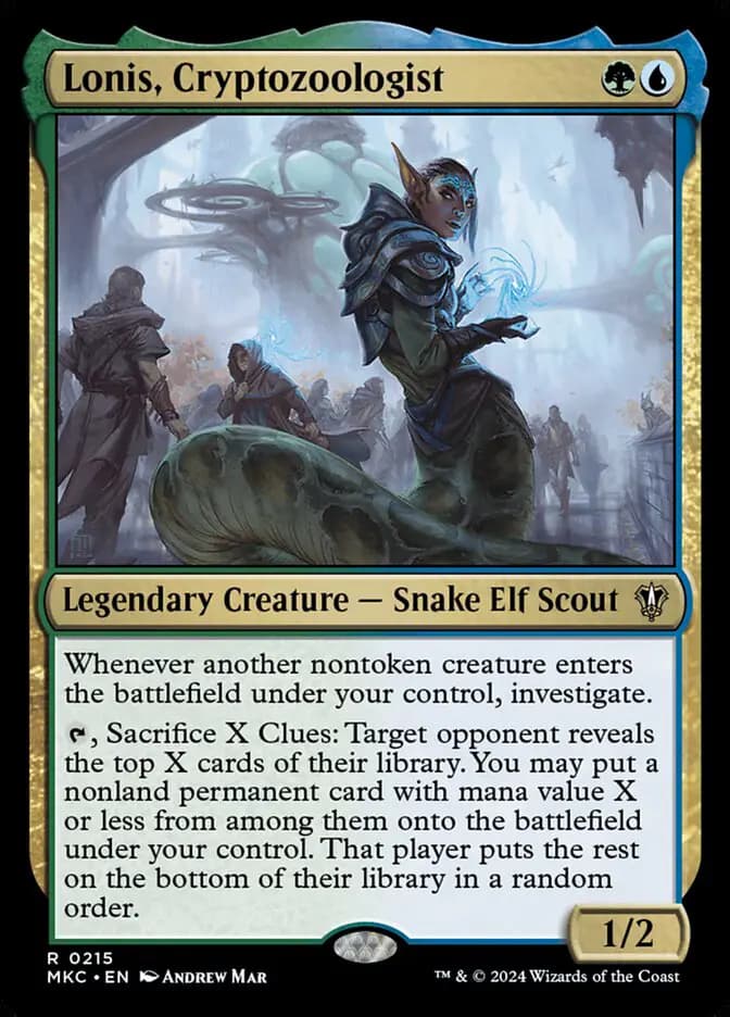 Card image of Lonis, Cryptozoologist