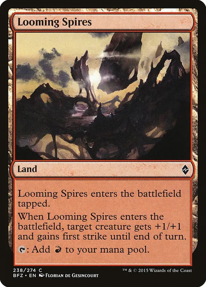 Card image of Looming Spires