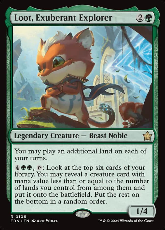Card image of Loot, Exuberant Explorer