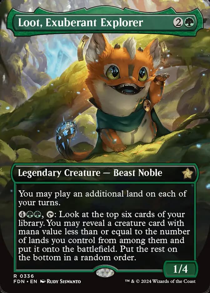 Card image of Loot, Exuberant Explorer