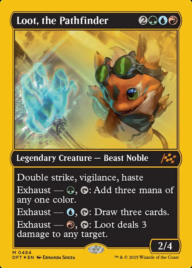 Card image of Loot, the Pathfinder