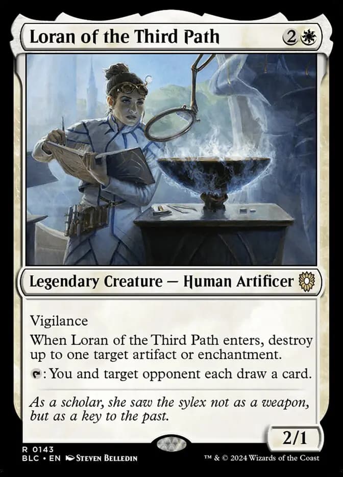 Card image of Loran of the Third Path