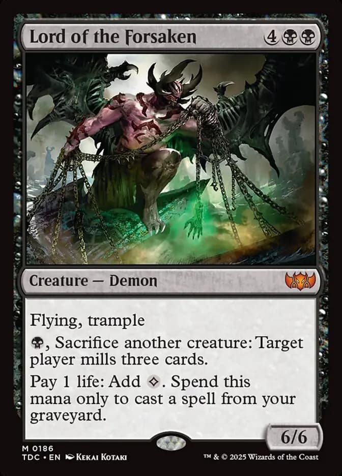 Card image of Lord of the Forsaken