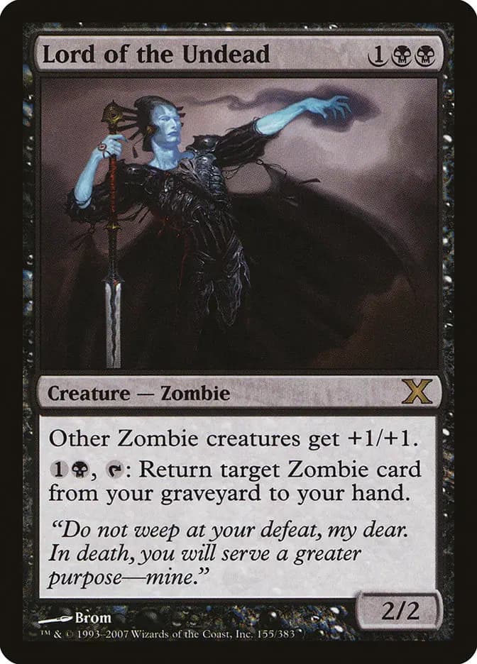 Card image of Lord of the Undead