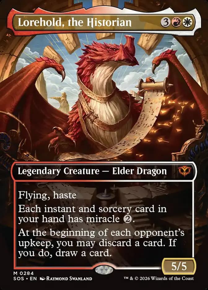 Card image of Lorehold, the Historian