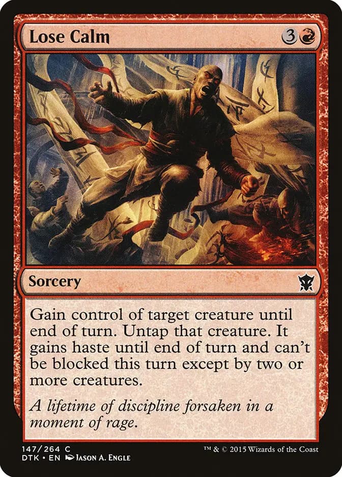 Card image of Lose Calm