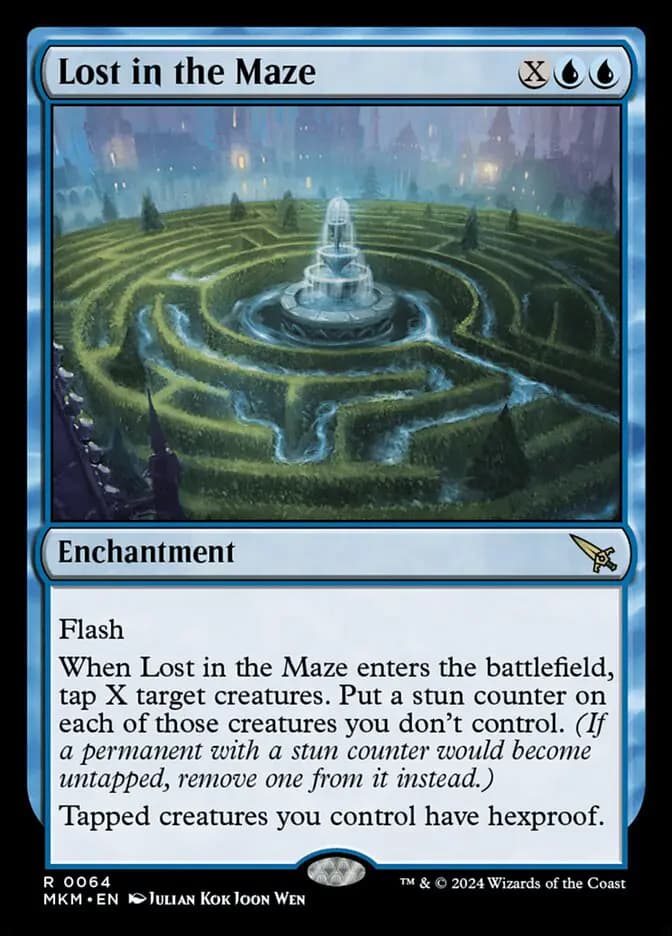 Card image of Lost in the Maze