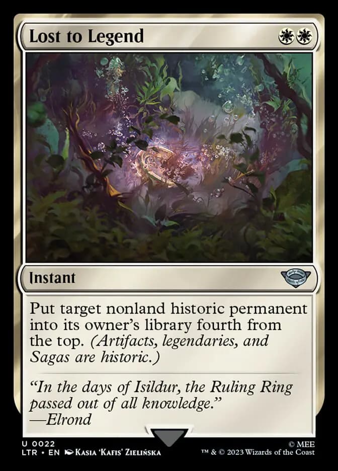 Card image of Lost to Legend