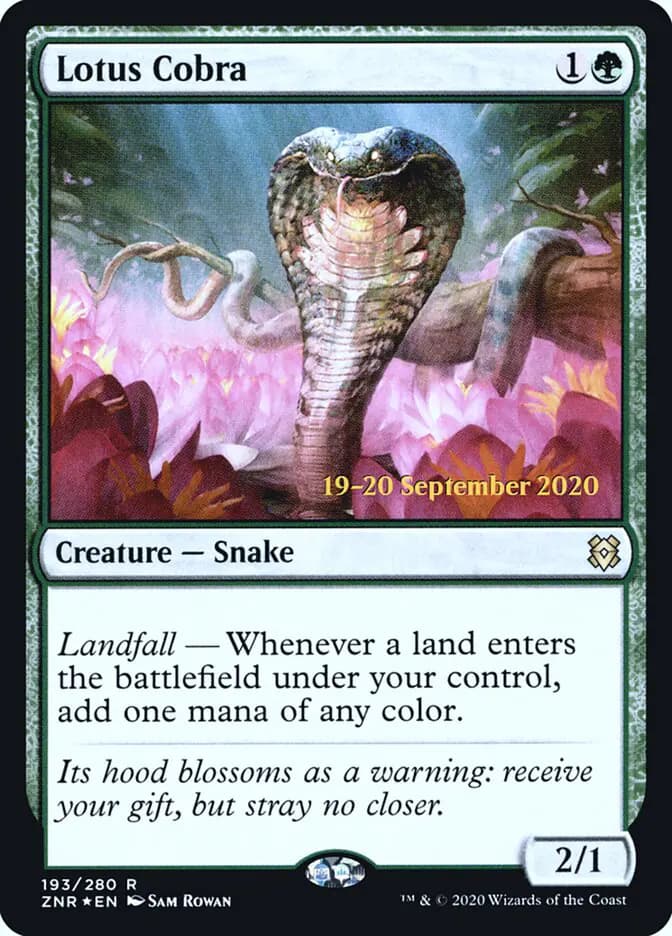 Card image of Lotus Cobra