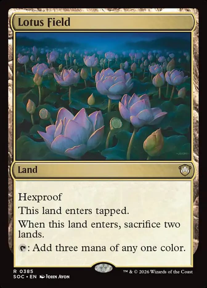 Card image of Lotus Field