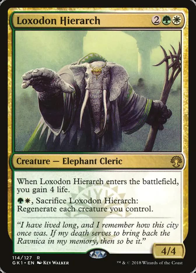 Card image of Loxodon Hierarch