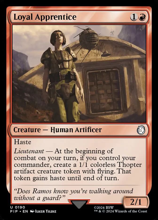 Card image of Loyal Apprentice