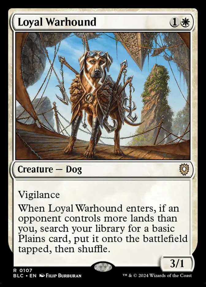 Card image of Loyal Warhound
