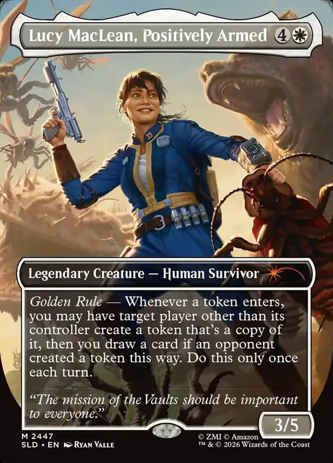 Card image of Lucy MacLean, Positively Armed