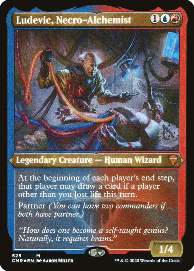 Card image of Ludevic, Necro-Alchemist