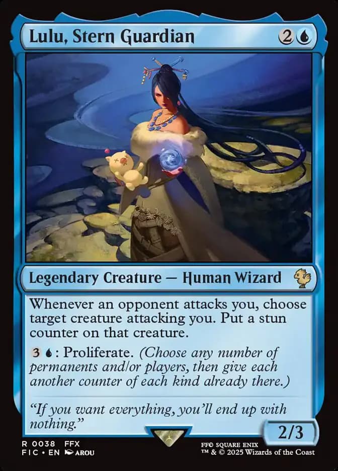 Card image of Lulu, Stern Guardian