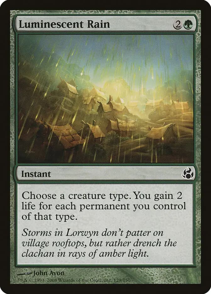 Card image of Luminescent Rain
