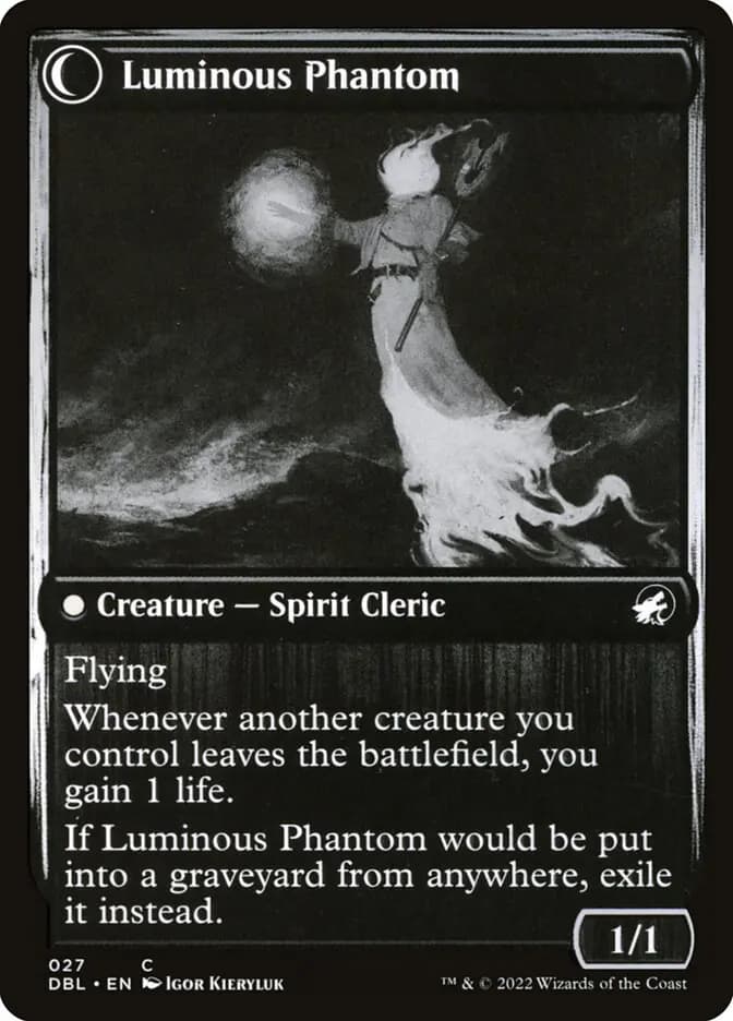 Card image of Lunarch Veteran / Luminous Phantom