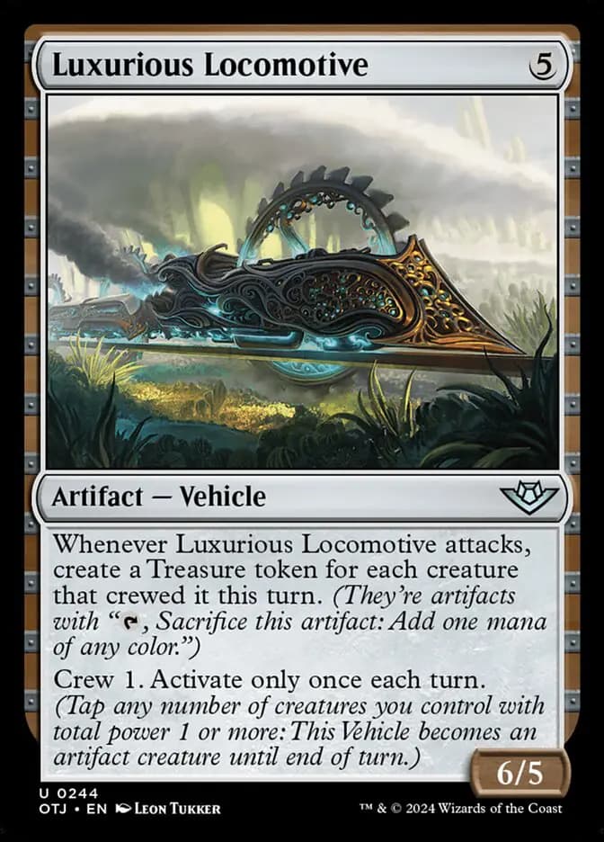 Card image of Luxurious Locomotive