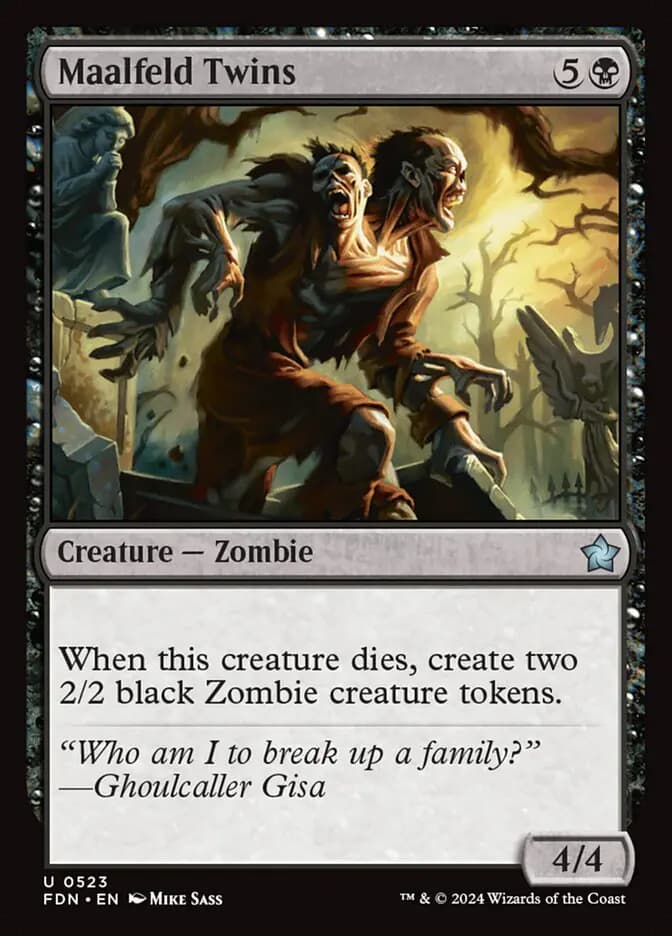 Card image of Maalfeld Twins