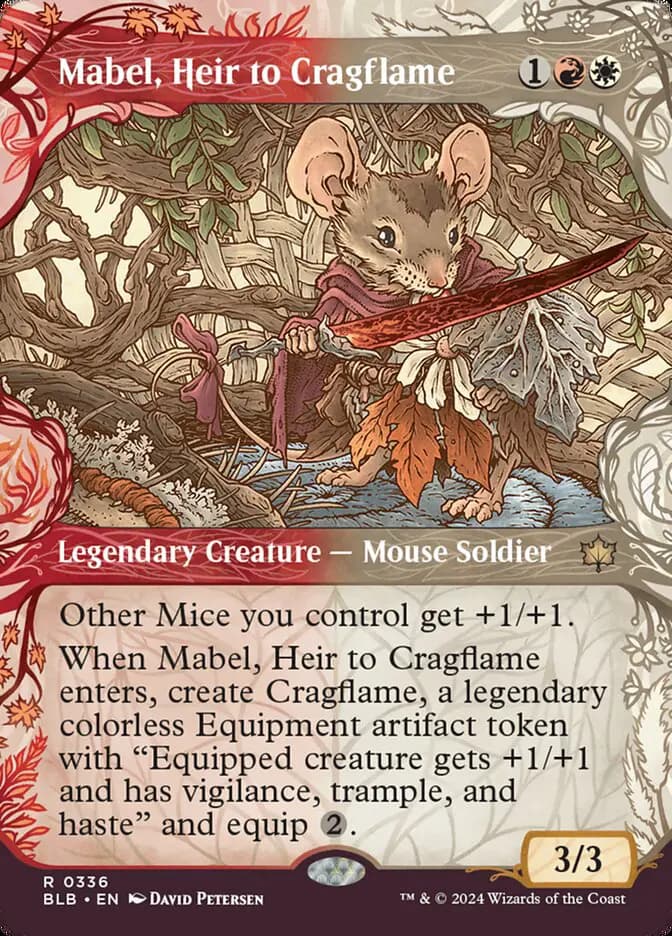 Card image of Mabel, Heir to Cragflame