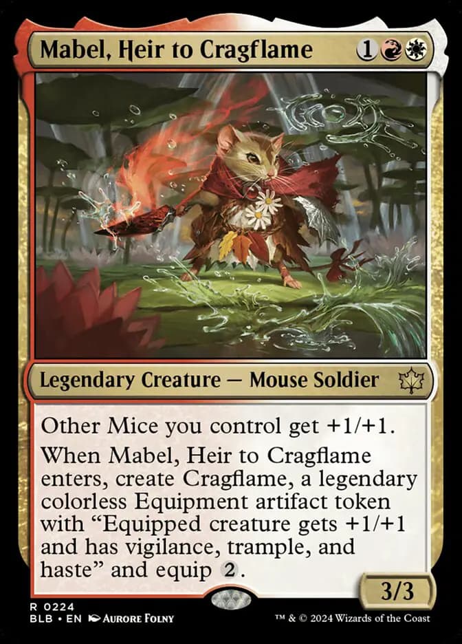 Card image of Mabel, Heir to Cragflame