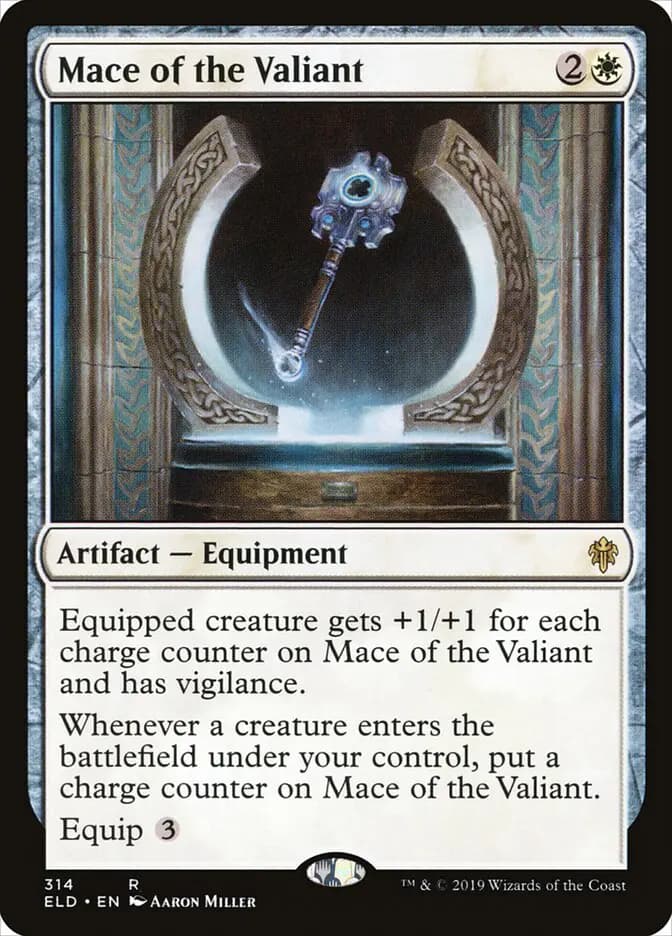 Card image of Mace of the Valiant