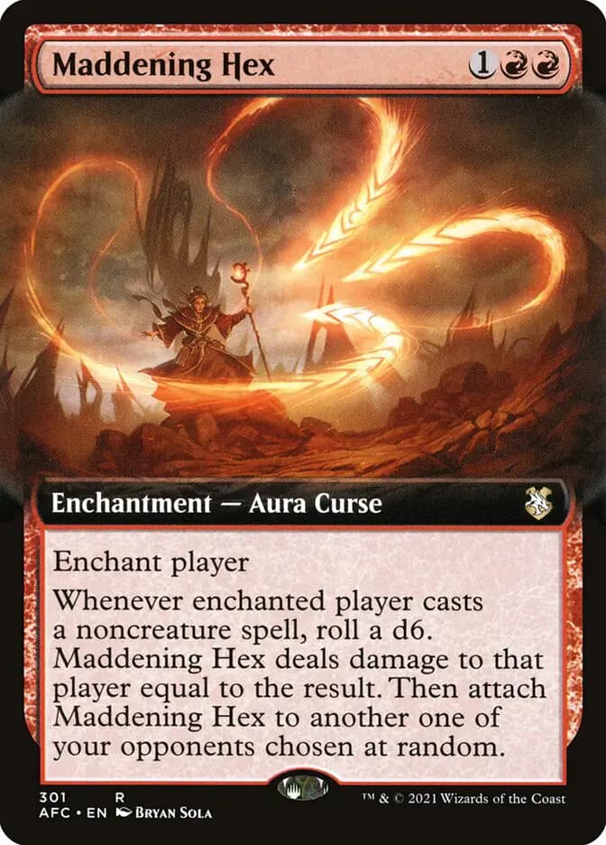 Card image of Maddening Hex