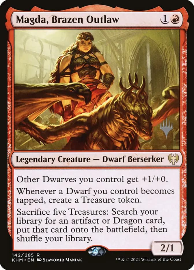 Card image of Magda, Brazen Outlaw